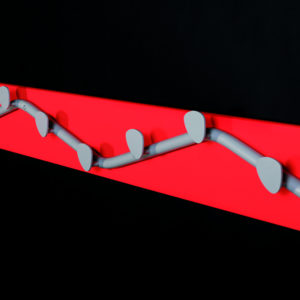 M364 VESTIAIRES MURAUX ZIG ZAG