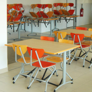 M341 TABLES SULLY & M347 CHAISES OLLE - ST CALAIS (72)