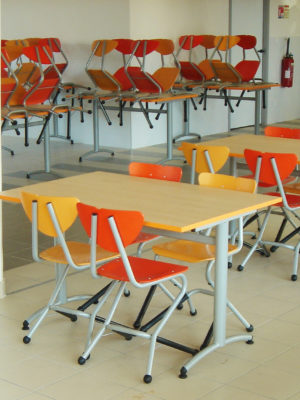 M341 TABLES SULLY & M347 CHAISES OLLE - ST CALAIS (72)