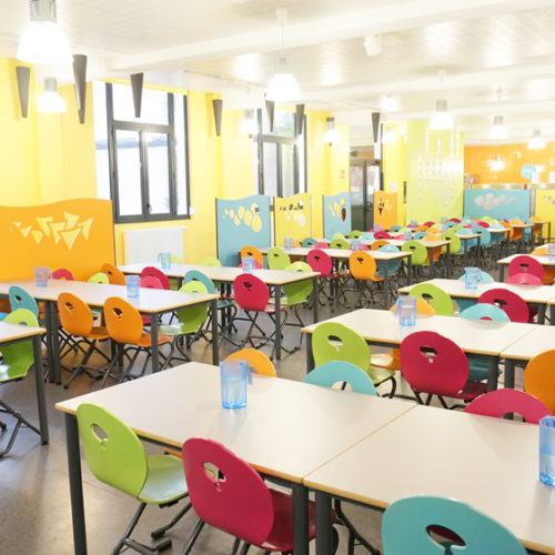 M149 TABLES IVRY, M313 CHAISES 2T3M & M375 CLAUSTRAS OCEANE - ST MICHEL DE PICPUS (75)