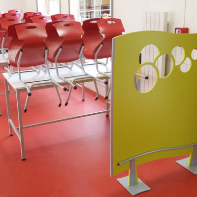 M400 TABLES SNACK, M313 TABOURETS 2T3M & M375 CLAUSTRAS OCEANE - MONTEBOURG (50)