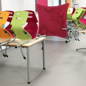 M149 TABLES IVRY & M313 CHAISES ZOOM - NOTRE DAME DE GRAVENCHON (76)