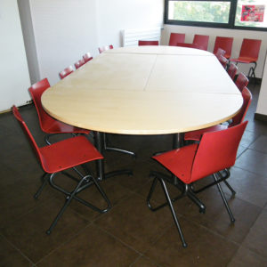 M372 & M382 TABLES ISSY & M390 CHAISES TROMBONE - ST SEBASTIEN SUR LOIRE (44)